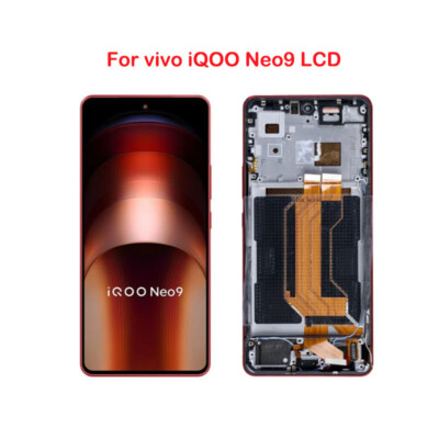 Original For Vivo iQOO Neo9 V2338A AMOLED Display Touch Screen