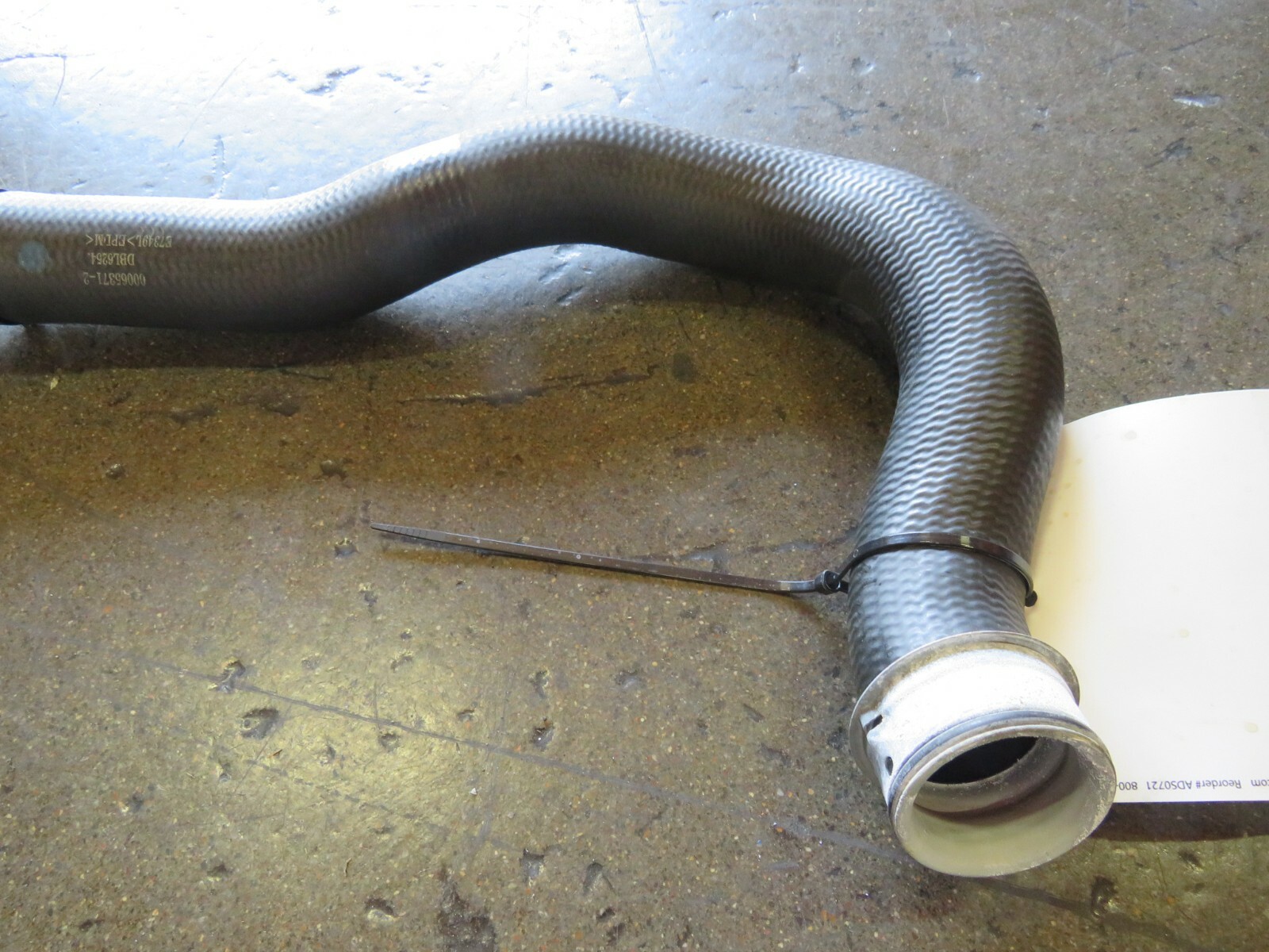 McLaren 600LT, RH, Right, Upper Main Water Hose, Used