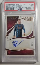 2020 Immaculate Modern Marks Bronze 39/50 Donny van de Beek MM-VDB PSA 9 POP 1 