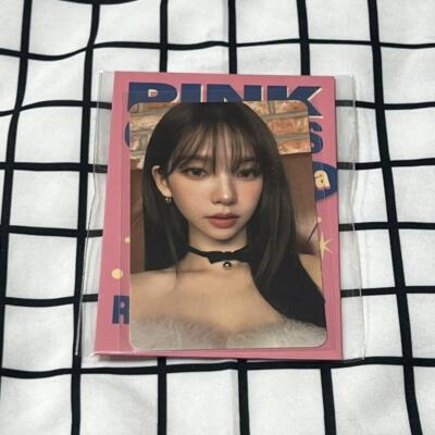 aespa Karina PINK CHRISTMAS SM Entertainmet Official photocard