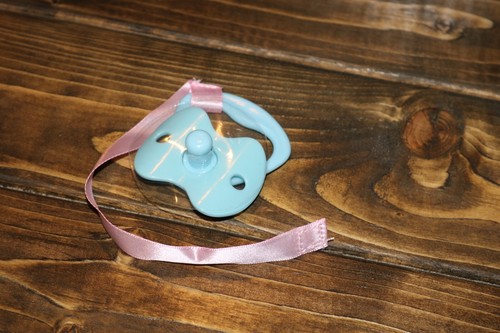 Cabbage Patch Kids Modern Play Along Blue/Pink Replacement Pacifier - Picture 2 of 2