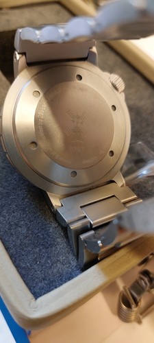 Nautische Instrumente Mühle Glashütte/SA. Nautic-Timer Taucher Armbanduhr ! - Bild 12 von 16