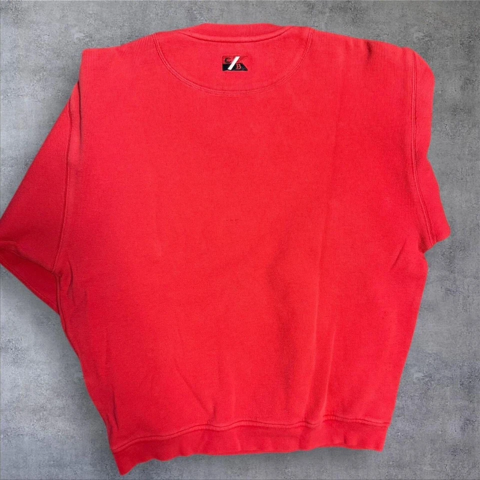 Vintage 90s Cutter and Buck red crewneck sweatshirt golf large  - Image 2 of 4