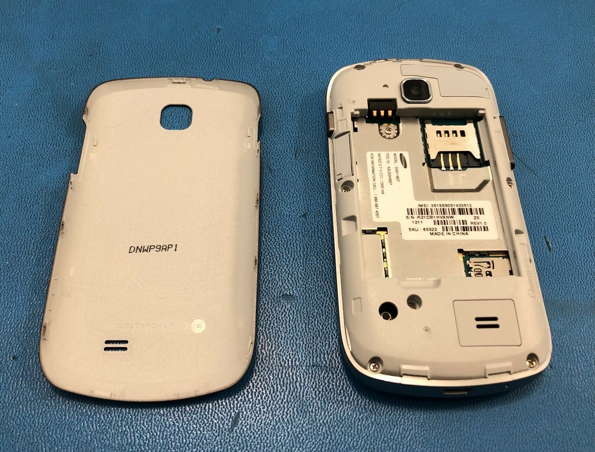 Samsung Galaxy Appeal SGH-I827 - 4GB Silver (Unlocked) Smartphone