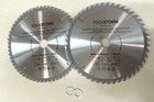 2PC 255/254MM CIRCULAR SAW BLADE 48T,60T FOR MITRE SAW,TABLE SAW,DROP SAW ETC...