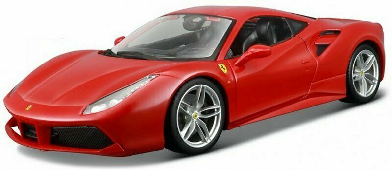 modellino 1:18 BBURAGO Ferrari 488 GTB  Red  Auto Die-cast
