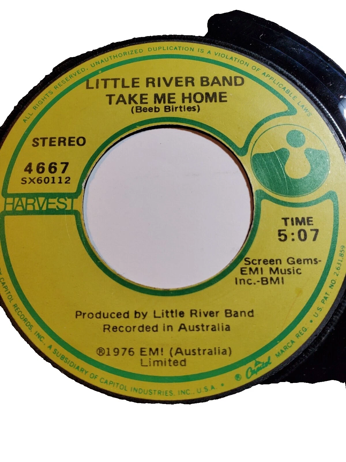 Little River Band Very Good (VG) Sleeve Single Vinyl Records
