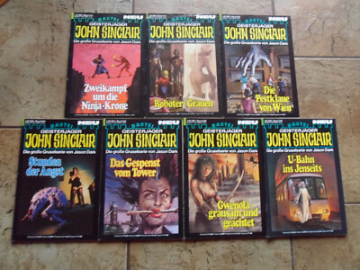 7 x John Sinclair Romane
