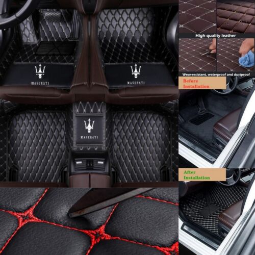 For Maserati Levante Grecale Car Floor Mats Waterproof Auto Liner Carpets Pads - Picture 17 of 28