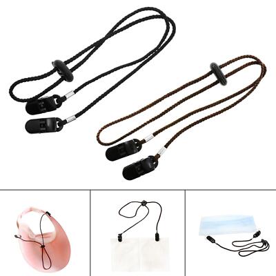 Verstellbarer Hutriemenclip Winddicht Riemenclip für Camping Wandern Ausritte