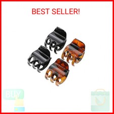 minihope Women's And Girls s Classics 4 Medium Claw Clips, Great for Easily Pull