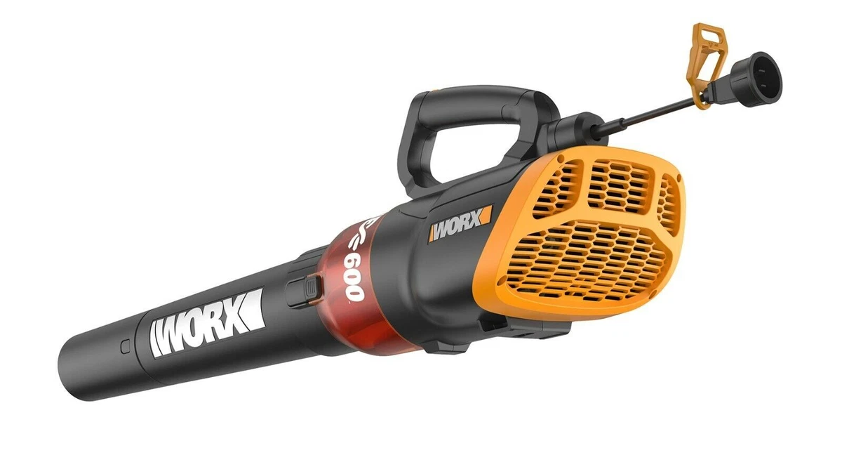 WG520 WORX TURBINE 600 Electric Leaf Blower eBay