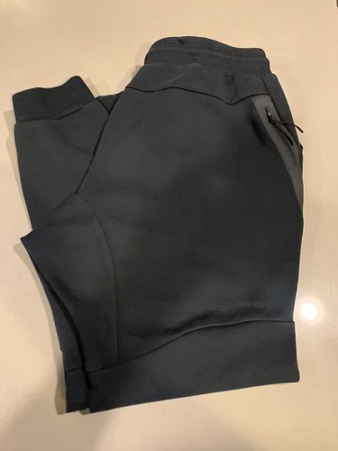 Nike Hombre Negro Polar Pesado Joggers Talla XL NUEVO Gama Alta - Imagen 2 de 6