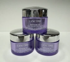 3 Lancome Renergie H.P.N. 300-Peptide Cream travel size .5oz / 15ml each Fresh