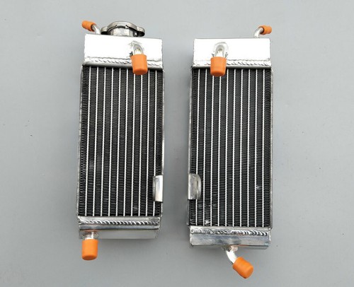 Radiador de aluminio + manguera azul para Yamaha YZ125 YZ 125 1989 1990 1991 1992 89 90 91 - Imagen 3 de 7