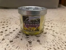 Bath & Body Works Springtime in Provence Mini 1-Wick Candle,  1.3 oz, 2014