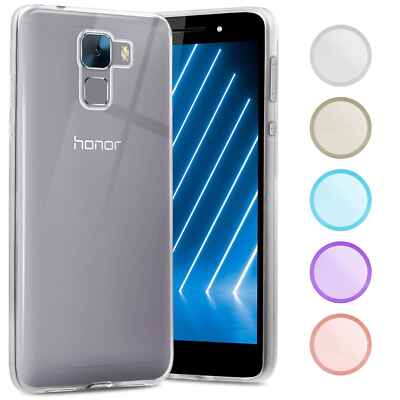 Handy Hülle für Huawei Honor 7 / 7 Premium Silikon Schutzhülle Transparent Case