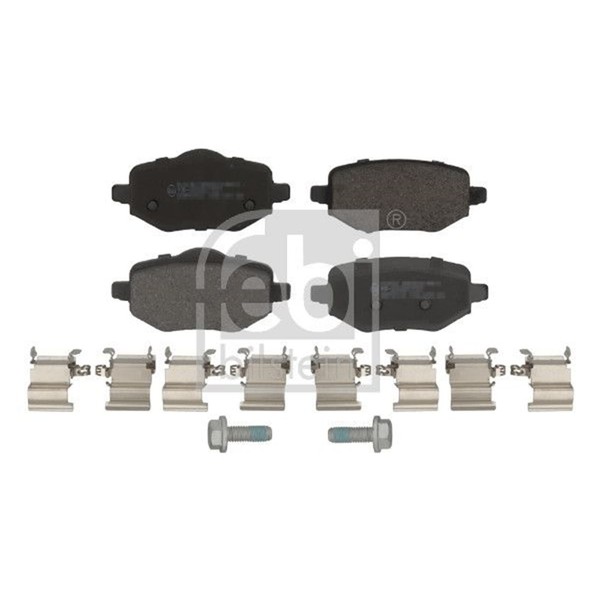 Febi BremsbelÄGe Satz Hinten Passend FüR CitroËN C4 DS DS Fiat 600E Opel Corsa M-image