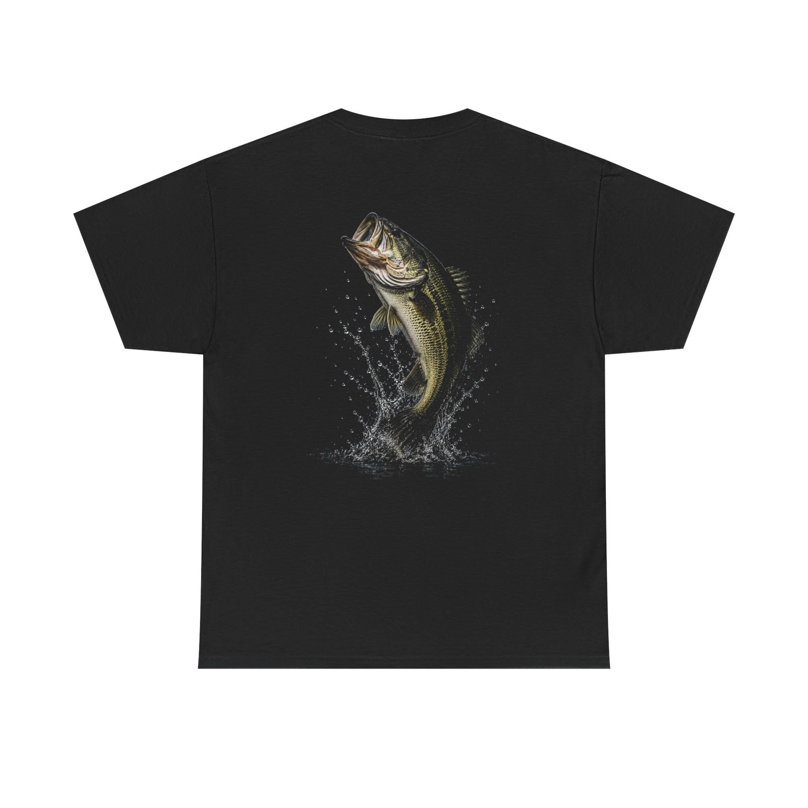Jumping Large Mouth Bass Tee | Fishing Splash Shirt
Opens in a new window or tab