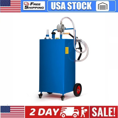 #ad 30 Gallon Fuel Caddy Industrial Portable Tank for Diesel amp; Gas Car Truck Boat US $175.74