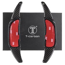 T CARBON Schaltwippen BLACK f&uuml;r Mercedes Benz E-Klasse W212 S212 C207 A207 10-16