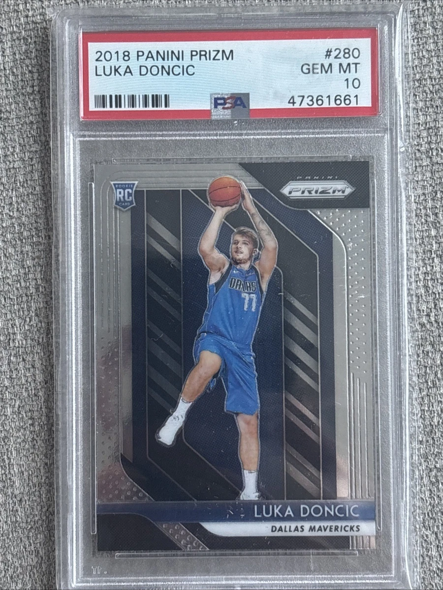 Luka Dončić 10 Graded Basketball Sports Trading Cards