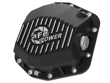 46-71170B aFe POWER Pro Series Rear Differential Cover Black w/ Machined Fins Fo
