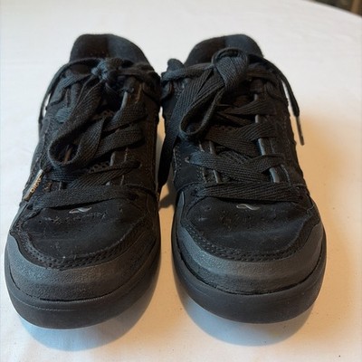 Adio Skateboarding Shoes Featuring A Thick Black Design Size 3.