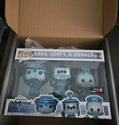 Funko Pop Kingdom Hearts Sora, Goofy, & Donald 3 Pack GameStop Exclusive