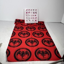 Bacardi Rum Bat Logo Red Bandana
