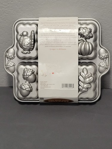 Platinum Collection Nordicware for Williams Sonoma Harvest Mini Loaf Pan - Bild 6 von 8