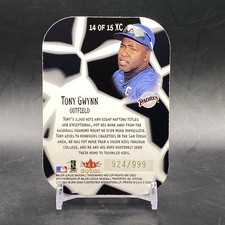 ゲームセンター・ゲームカード SKYBOX  TONY GWYNN ゲームセンター・ゲームカード SKYBOX TONY GWYNN TONY GWYNN 2000