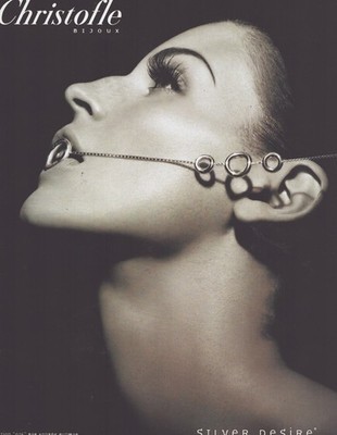 2008 Christofle Bijoux Print Ad Silver Desire