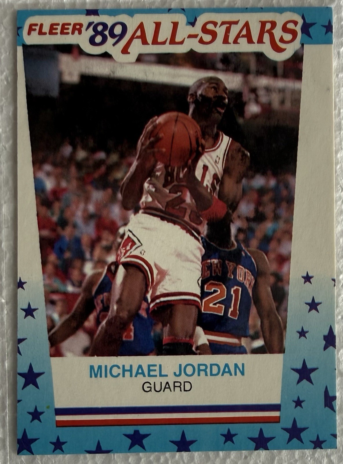 1989-90 Fleer - All-Stars Stickers Michael Jordan #3