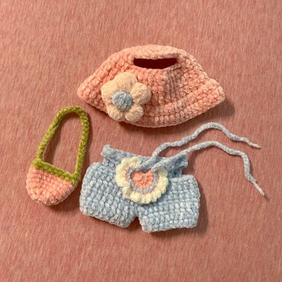 Handmade 17cm Monster  Cute Doll Clothes Crochet Gen 1&3 Standing Pose