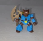 1987 Hasbro Battle Beasts Grizzly Bear Figure #11 w/Weapon-NM!
