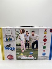 Franklin Kids Soft Bocce Set 6 Soft Bocce Balls 1 Scoring Jack indoor outdoor