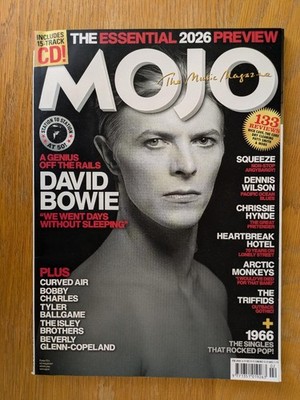 Mojo Magazine Issue 387 Feb 2026 Bowie Squeeze Dennis Wilson Chrissie Hynde