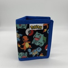 Pokemon Bioworld Pikachu, Charizard, Blastoise, Venusaur Trifold Wallet