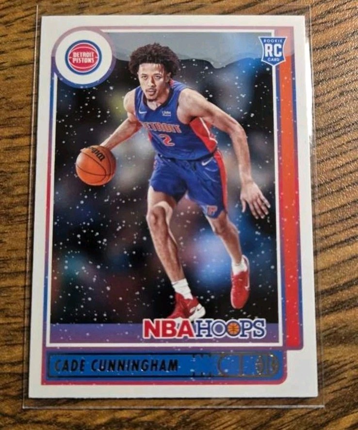2021-22 Panini NBA Hoops - Rookies Cade Cunningham #201 Winter (RC)