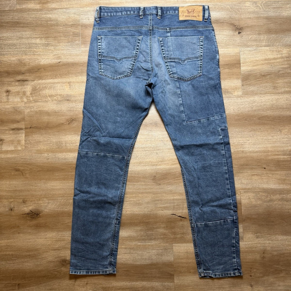 Ｗ３４ DIESEL JOGG ジョグ KROOLEY-X-NE 069MA Diesel Jogg Jeans Men 34 Blue Krooley-Y-GO-NE Tapered Articulated