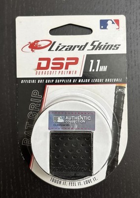 Lizard Skins Durasoft Polymer 1.1mm DSP Bat Grip Black for Baseball Softball New
