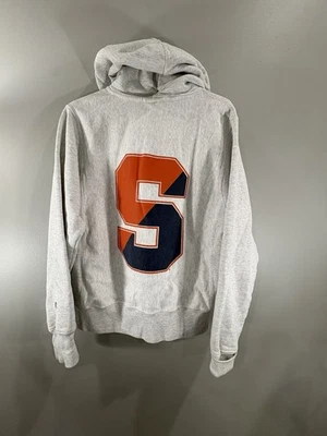 Syracuse University Champion Reverse Weave Small Pullover Hoodie - Image 1 of 4