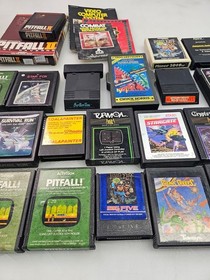 Lot of 21 Good Atari Intellivision Misc Game Cartridges Untested As Is Lot 7