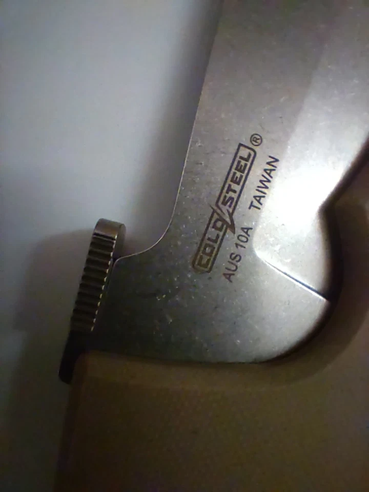 Mango Cold Steel Espada XL Coyote Tan Aus10 G-10 Foto 2 de 4