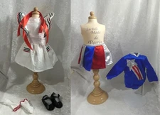 2 VINTAGE MOLLY OUTFITS VICTORY DANCE & SEAMSTRESS MADE BIRTHDAY READ