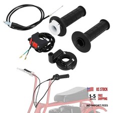 7/8" 22mm Twist Throttle for Mini Bike Pit Bike, Throttle Accelerator Handle