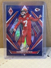 2024 Panini Phoenix - Harrison Butker #66 Blue  19/50 Kansas City Chiefs
