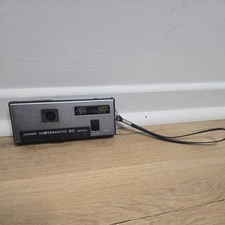 Vintage Kodak Pocket Instamatic 60 Camera with Black Belt Loop UNTESTED
