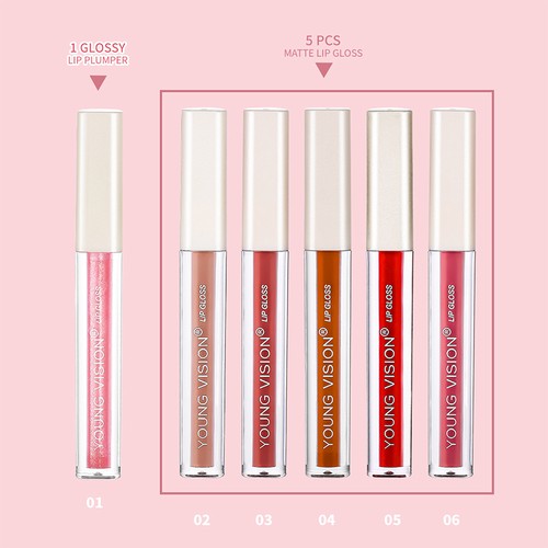 Matte Lip Gloss Lip Glaze Cream Liquid Lipstick Long Lasting Makeup Beauty New \ - Picture 3 of 15